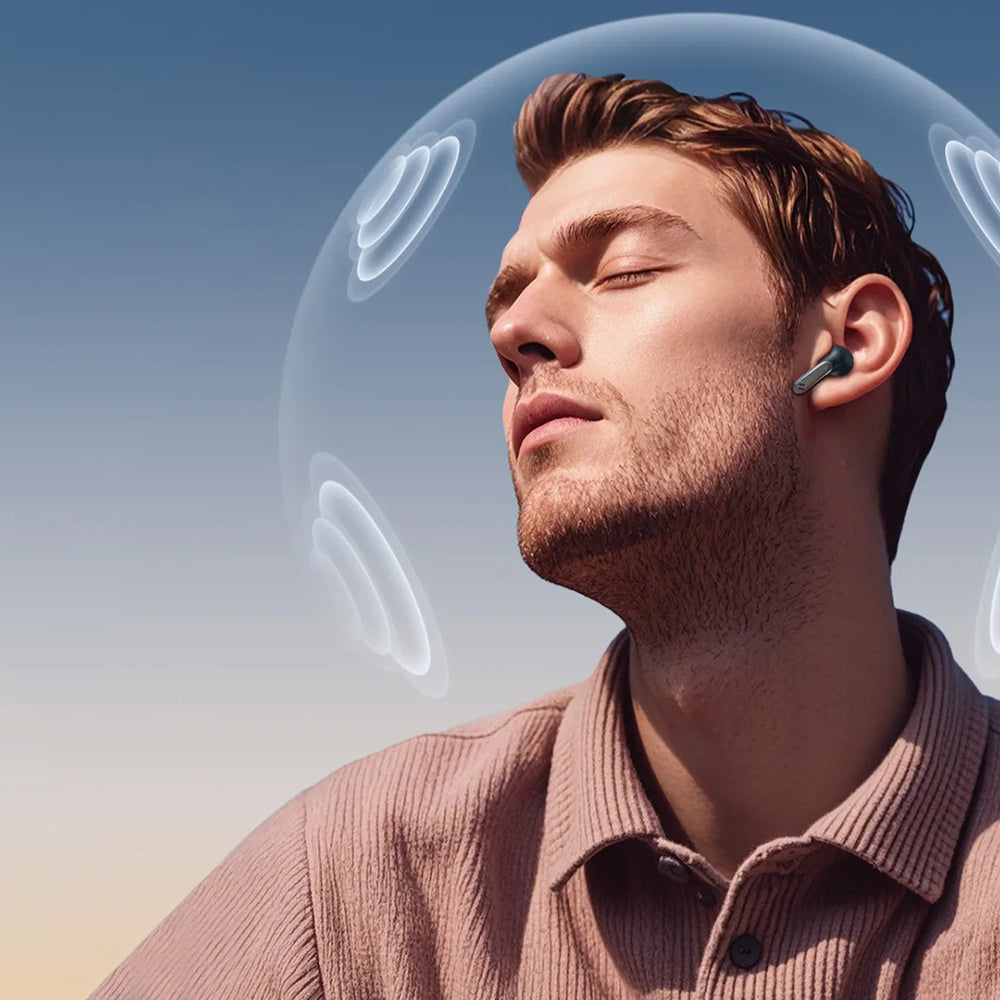 Handsfree Bluetooth HAVIT TW984, TWS, ANC, Czarny