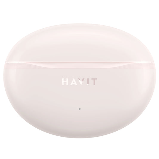 Handsfree Bluetooth HAVIT TW986, TWS, Różowy