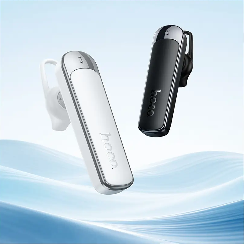 Zestaw słuchawkowy Bluetooth HOCO E201, biały