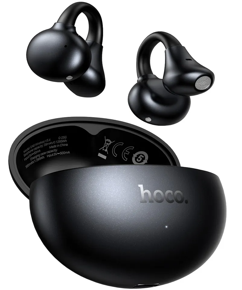 Handsfree Bluetooth HOCO EA8, TWS, Czarny