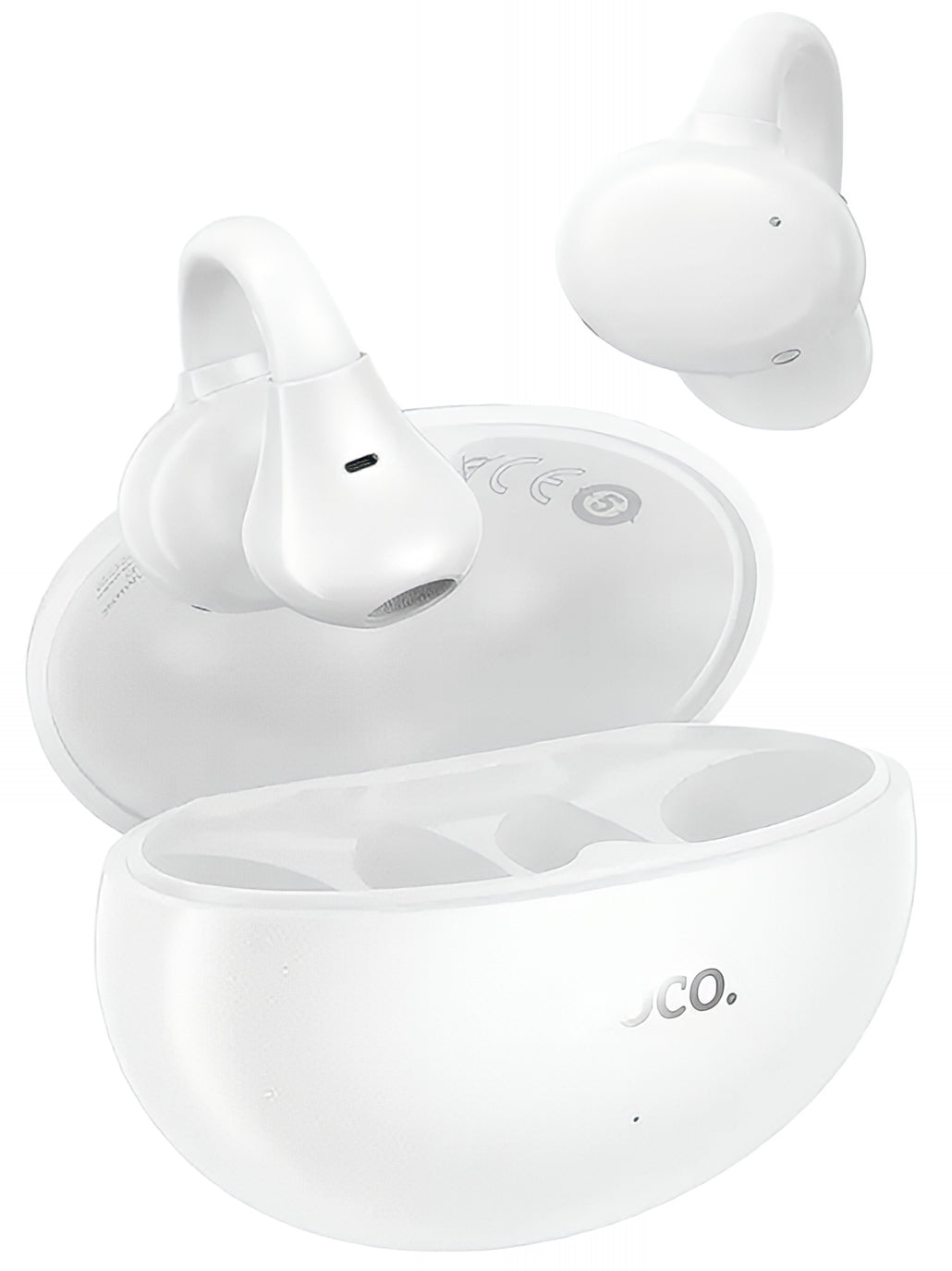 Handsfree Bluetooth HOCO EA8, TWS, Biały