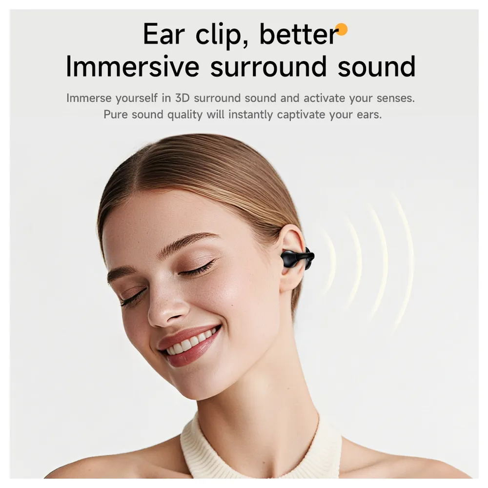 Handsfree Bluetooth HOCO EA8, TWS, Biały
