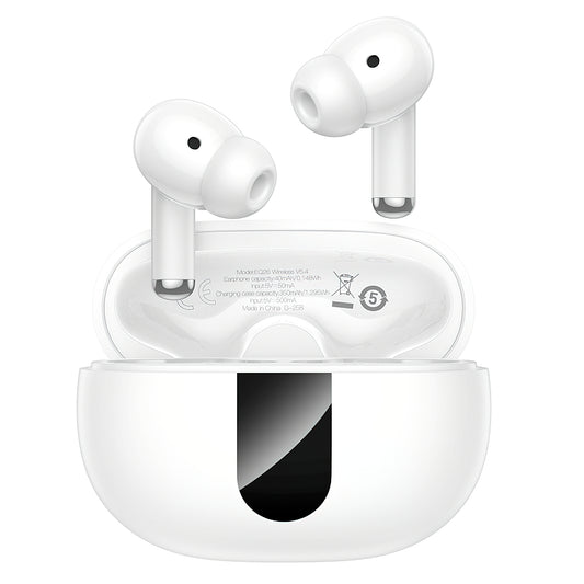Słuchawki Bluetooth HOCO EQ26, TWS, ANC, Białe