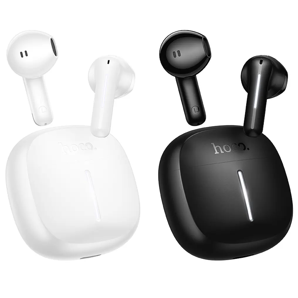 Zestaw słuchawkowy Bluetooth HOCO EQ33, TWS, Biały