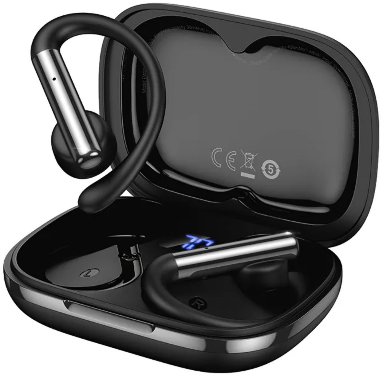 Słuchawki Bluetooth HOCO EW206, TWS, Czarne