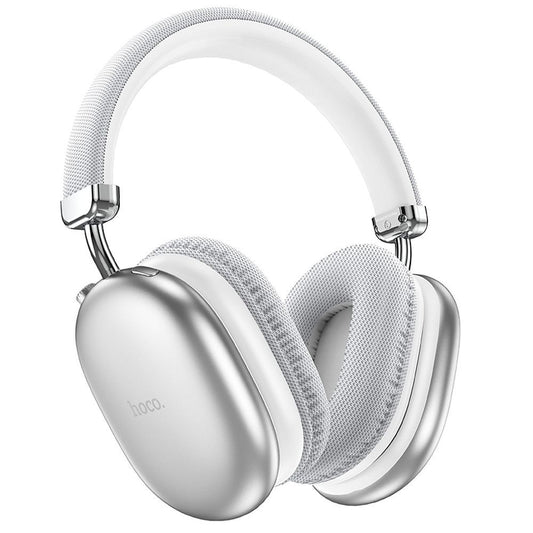 Zestaw głośnomówiący Bluetooth HOCO W35 Max, A2DP, srebrny