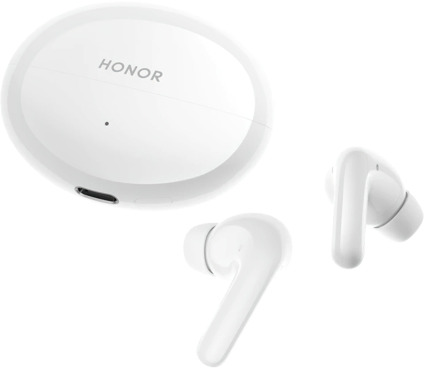 Handsfree Bluetooth Honor Choice S8, TWS, ANC, MultiPoint, Biały 5504ACTN