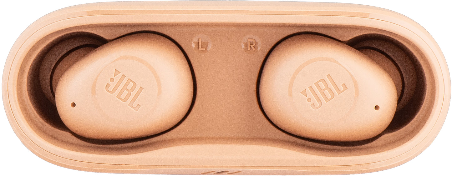 Handsfree Bluetooth JBL Wave Buds, TWS, Beżowy JBLWBUDSBEG