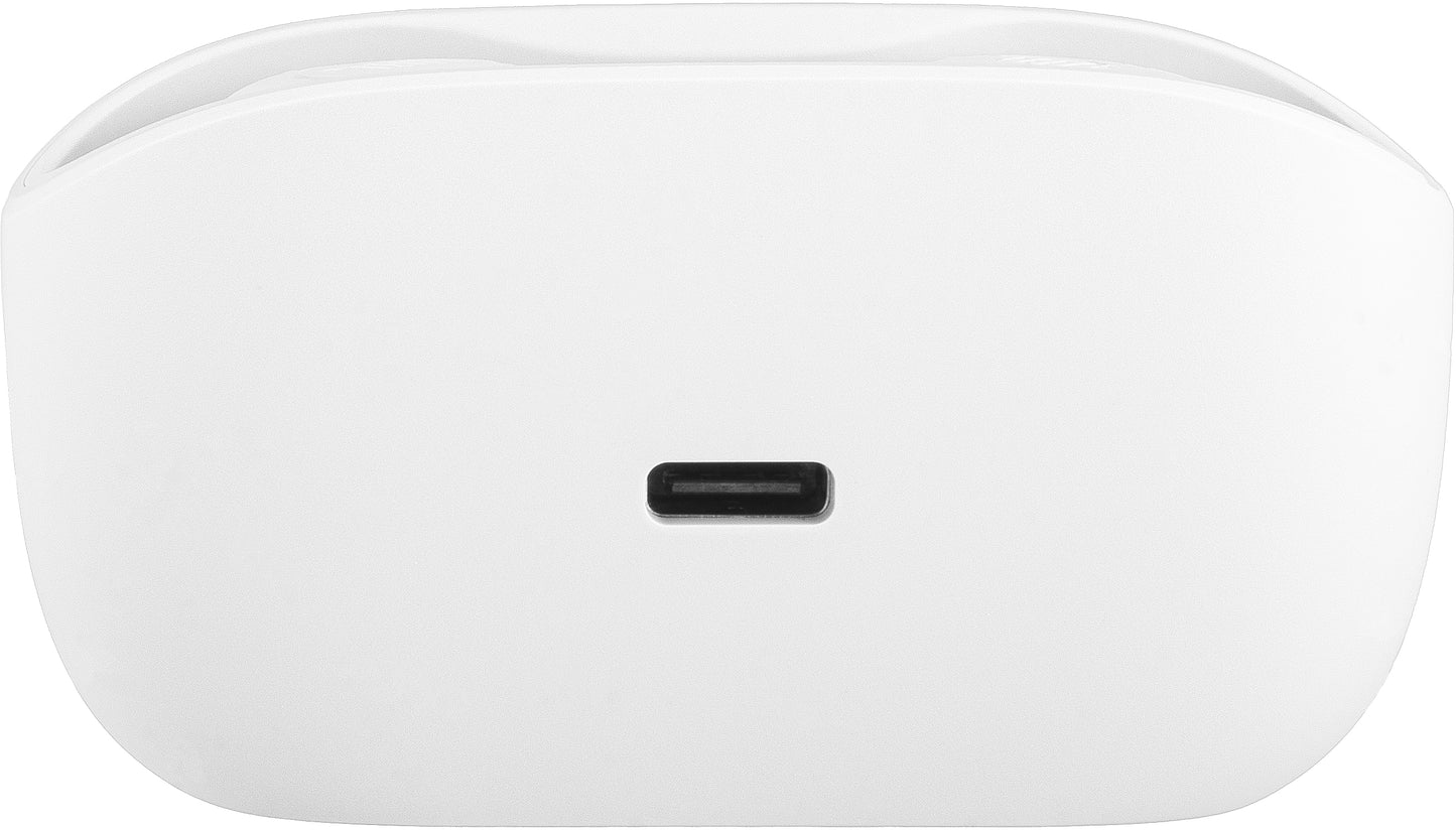 Zestaw głośnomówiący Bluetooth JBL Wave Buds, TWS, biały JBLWBUDSWHT