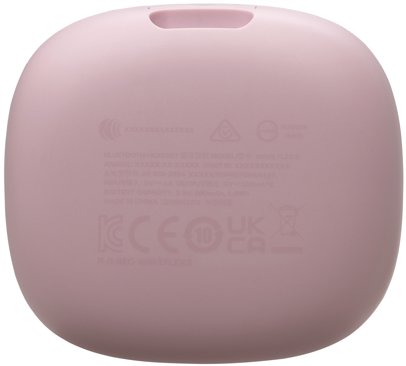 Handsfree Bluetooth JBL Wave Flex 2, TWS, ANC, MultiPoint, Różowy JBLWFLEX2PIK