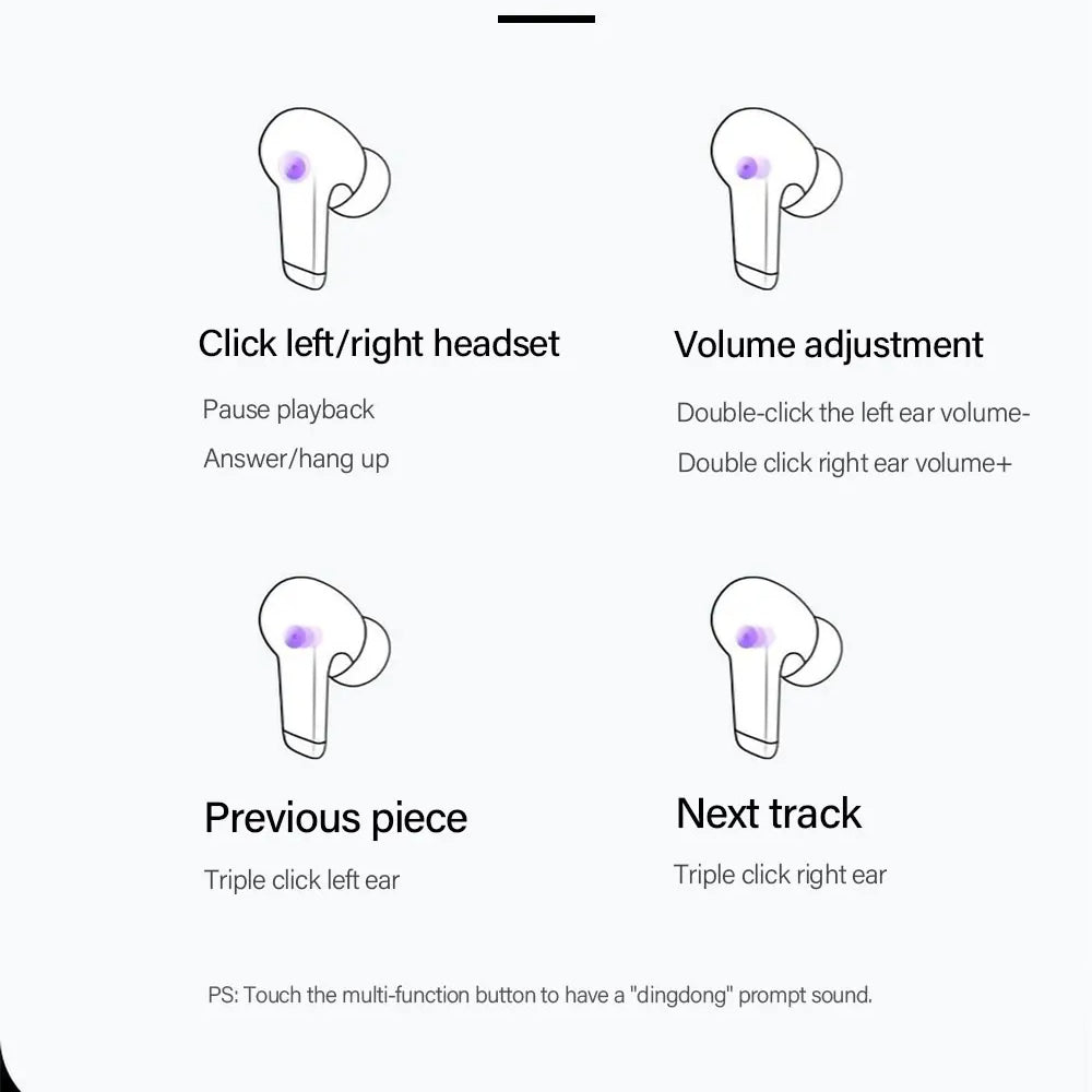 Handsfree Bluetooth Lenovo ThinkPlus LP5, TWS, Biały
