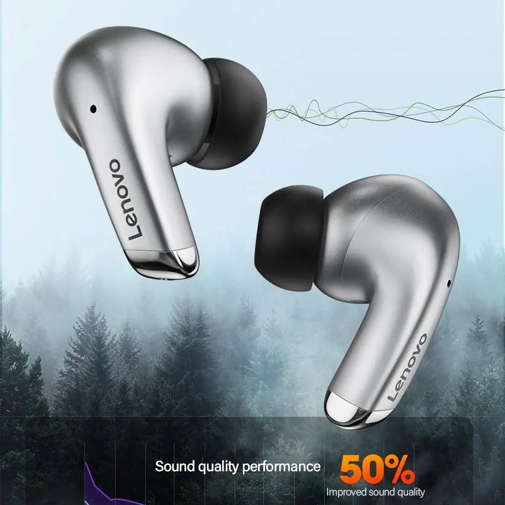 Handsfree Bluetooth Lenovo ThinkPlus LP5, TWS, Biały