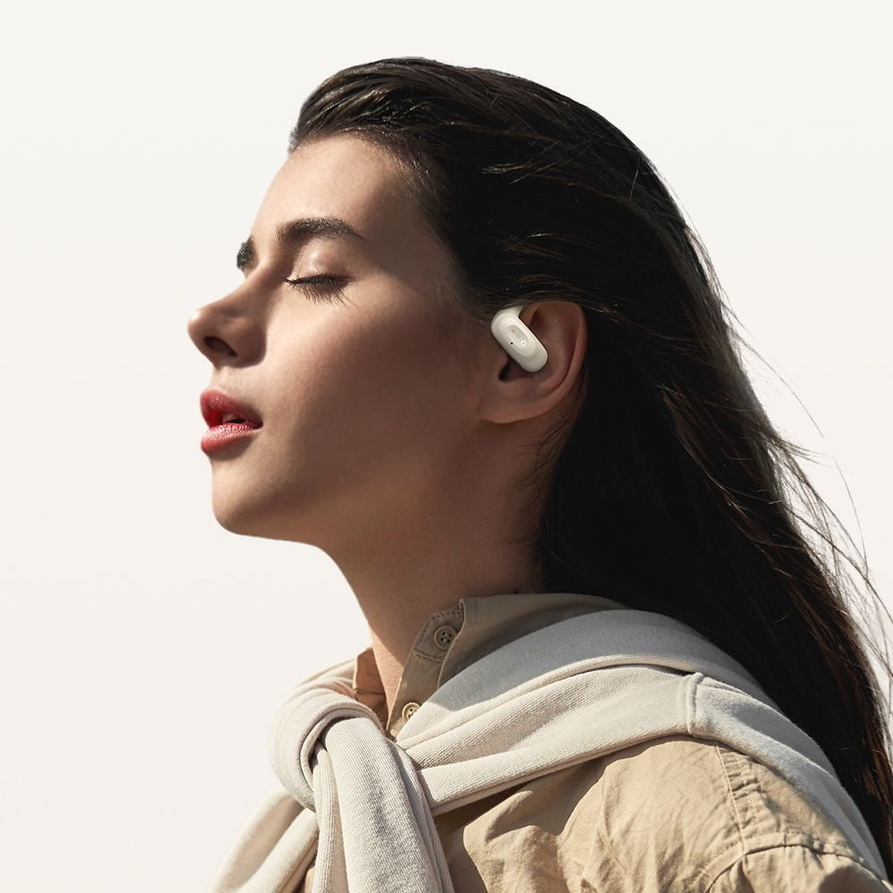 Handsfree Bluetooth McDodo HP-8051 Air O2, TWS, Beżowy