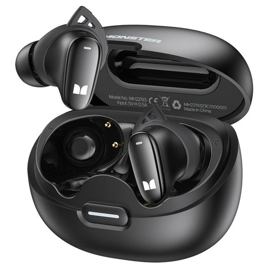 Handsfree Bluetooth Monster N-Lite 206, TWS, Czarny