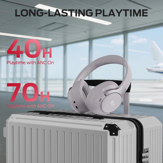 Zestaw słuchawkowy Bluetooth Monster Persona 5th, MultiPoint, A2DP, ANC, Niebieski