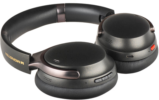 Handsfree Bluetooth Monster QuiteFit V3, MultiPoint, A2DP, ANC, Czarny