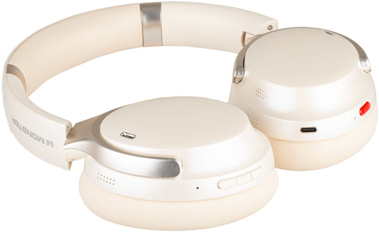 Zestaw słuchawkowy Bluetooth Monster QuiteFit V3, MultiPoint, A2DP, ANC, biały