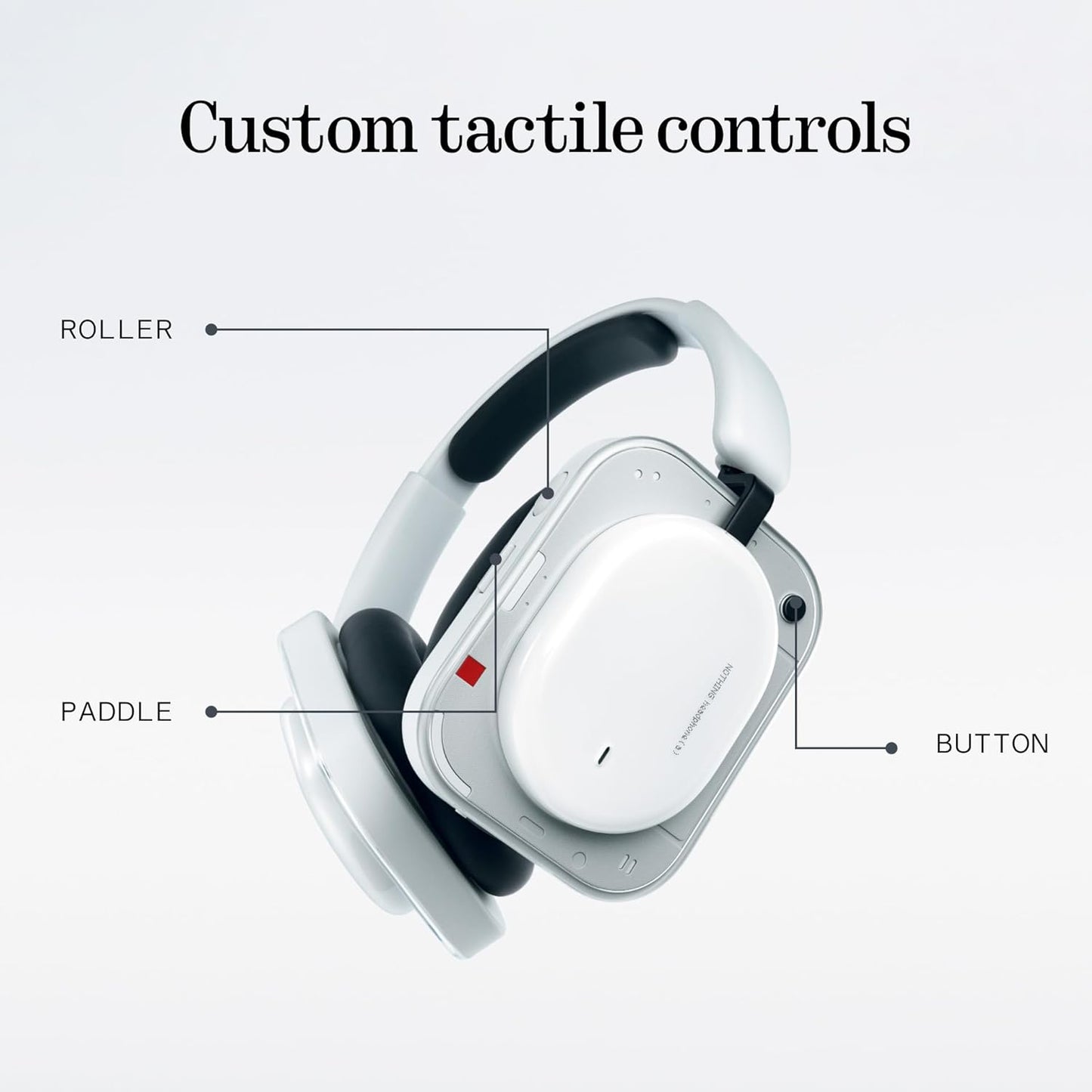 Handsfree Bluetooth Nothing Headphone (a), MultiPoint, A2DP, ANC, Różowy