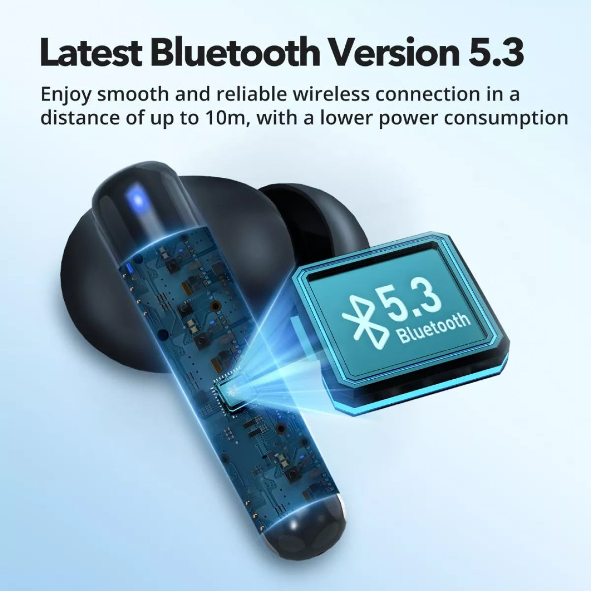 Handsfree Bluetooth TaoTronics TT-BH1120, TWS, Czarny
