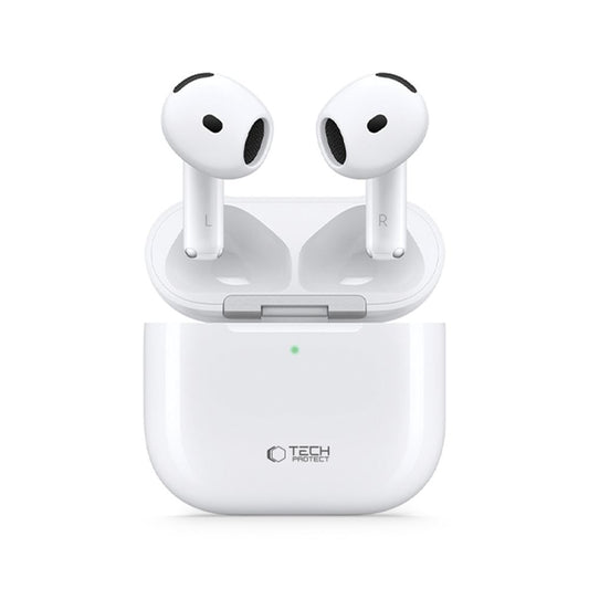 Zestaw głośnomówiący Bluetooth Tech-Protect Ultraboost Core 2, TWS, biały