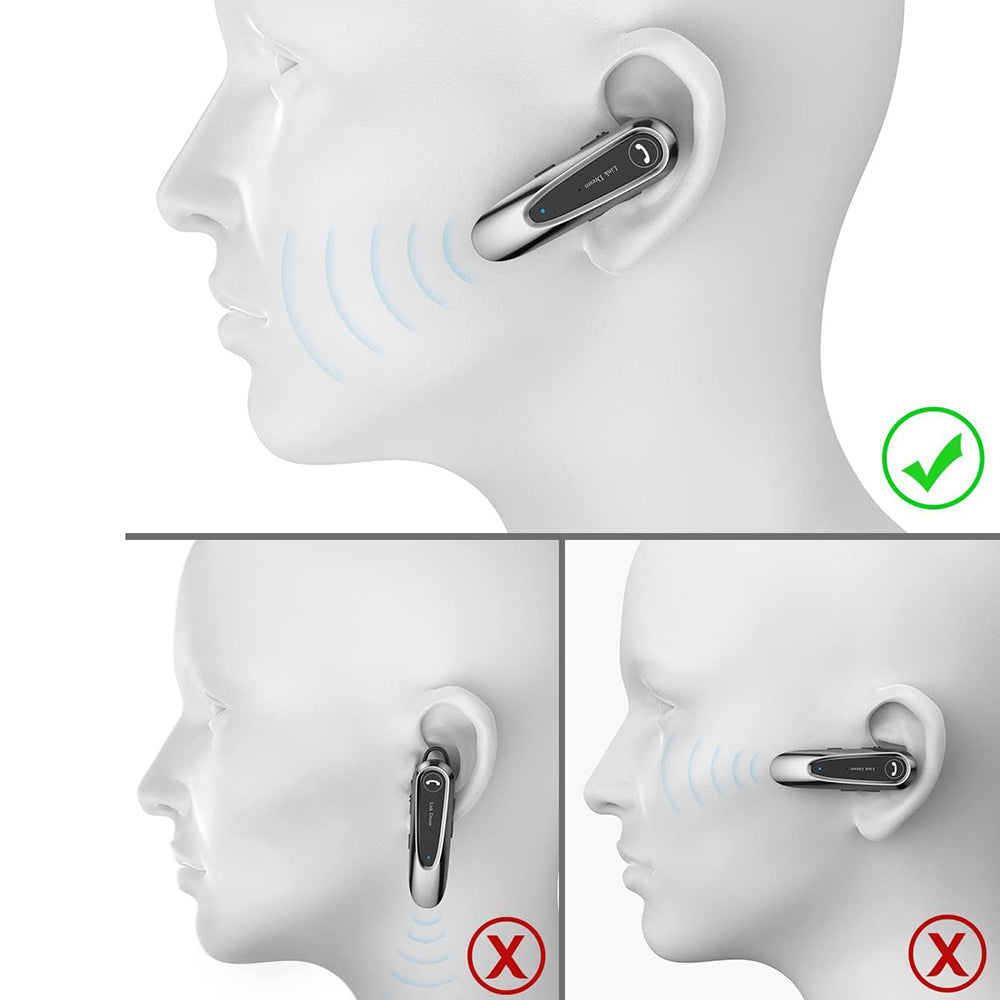 Handsfree Bluetooth Techsuit CB2 AirTalk, A2DP, Czarny