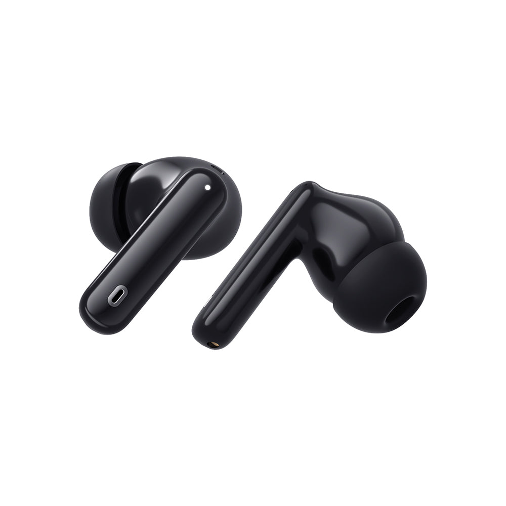 Bezprzewodowy zestaw słuchawkowy Bluetooth Techsuit CW3 WaveBeat 100, TWS, ANC, Czarny