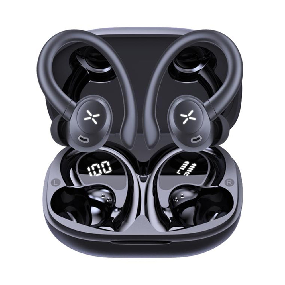 Handsfree Bluetooth Techsuit CW4 AirTune, TWS, Czarny