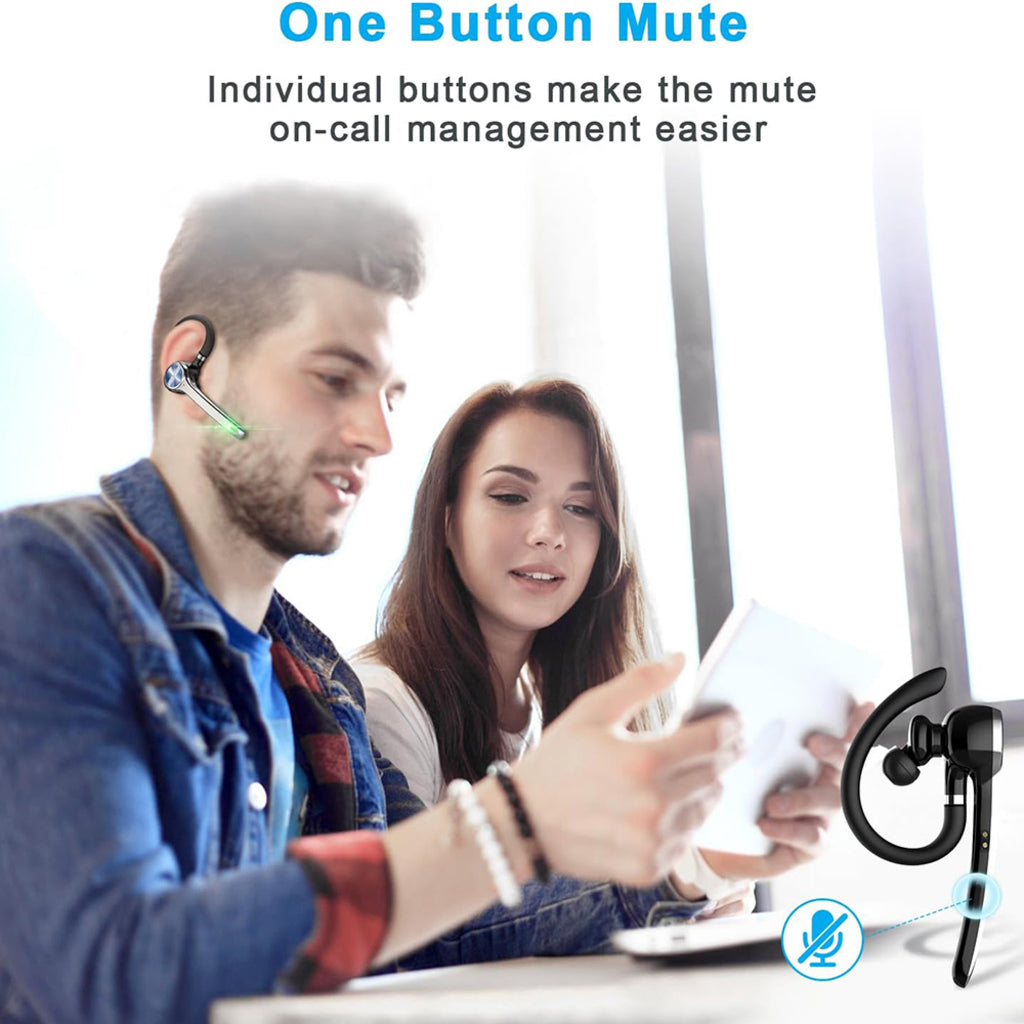 Zestaw słuchawkowy Bluetooth Techsuit NeXound G7, MultiPoint, A2DP, Czarny