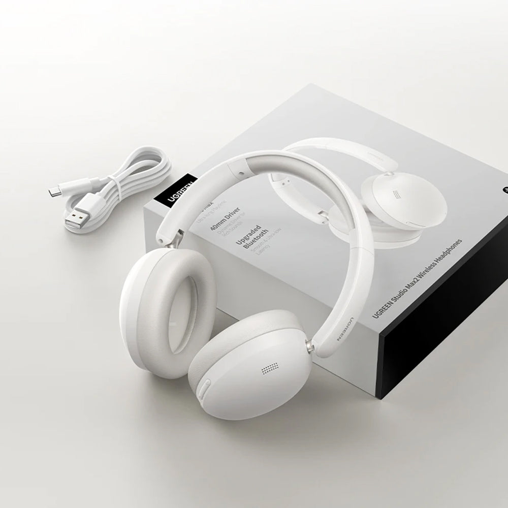 Handsfree Bluetooth UGREEN HiTune Max 2 HP205, MultiPoint, A2DP, ANC, Czarny