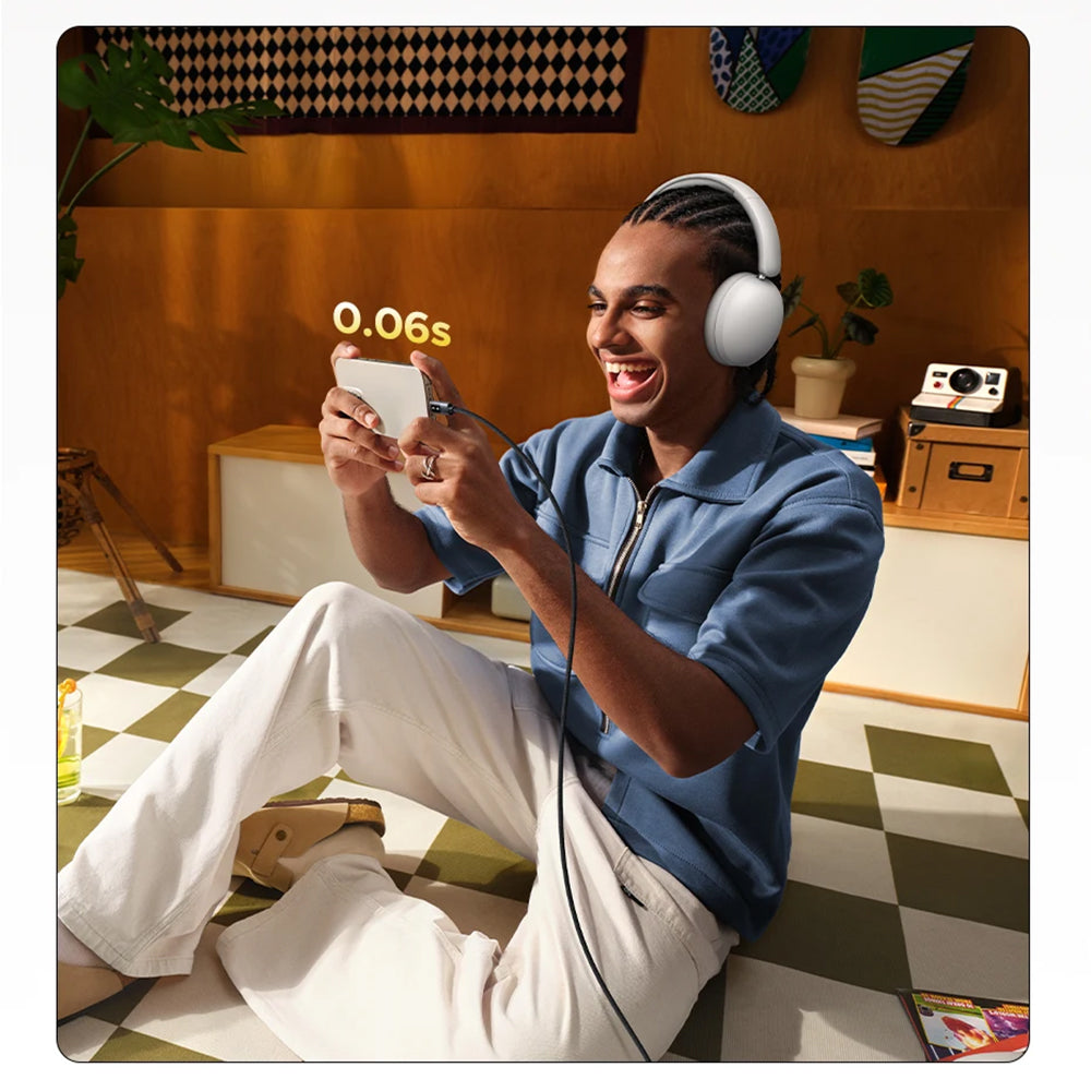 Handsfree Bluetooth UGREEN HiTune Max 2 HP205, MultiPoint, A2DP, ANC, Czarny