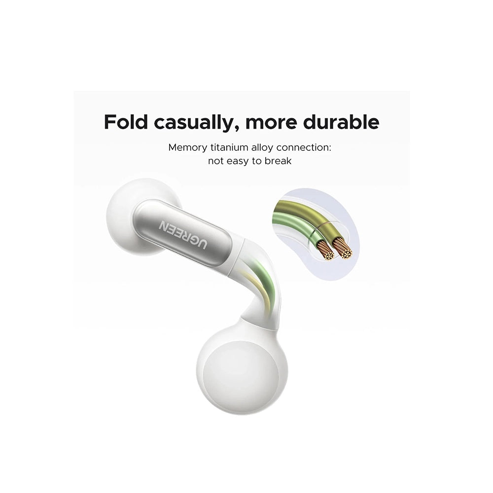 Handsfree Bluetooth UGREEN HiTune S5 True WS210, TWS, Biały
