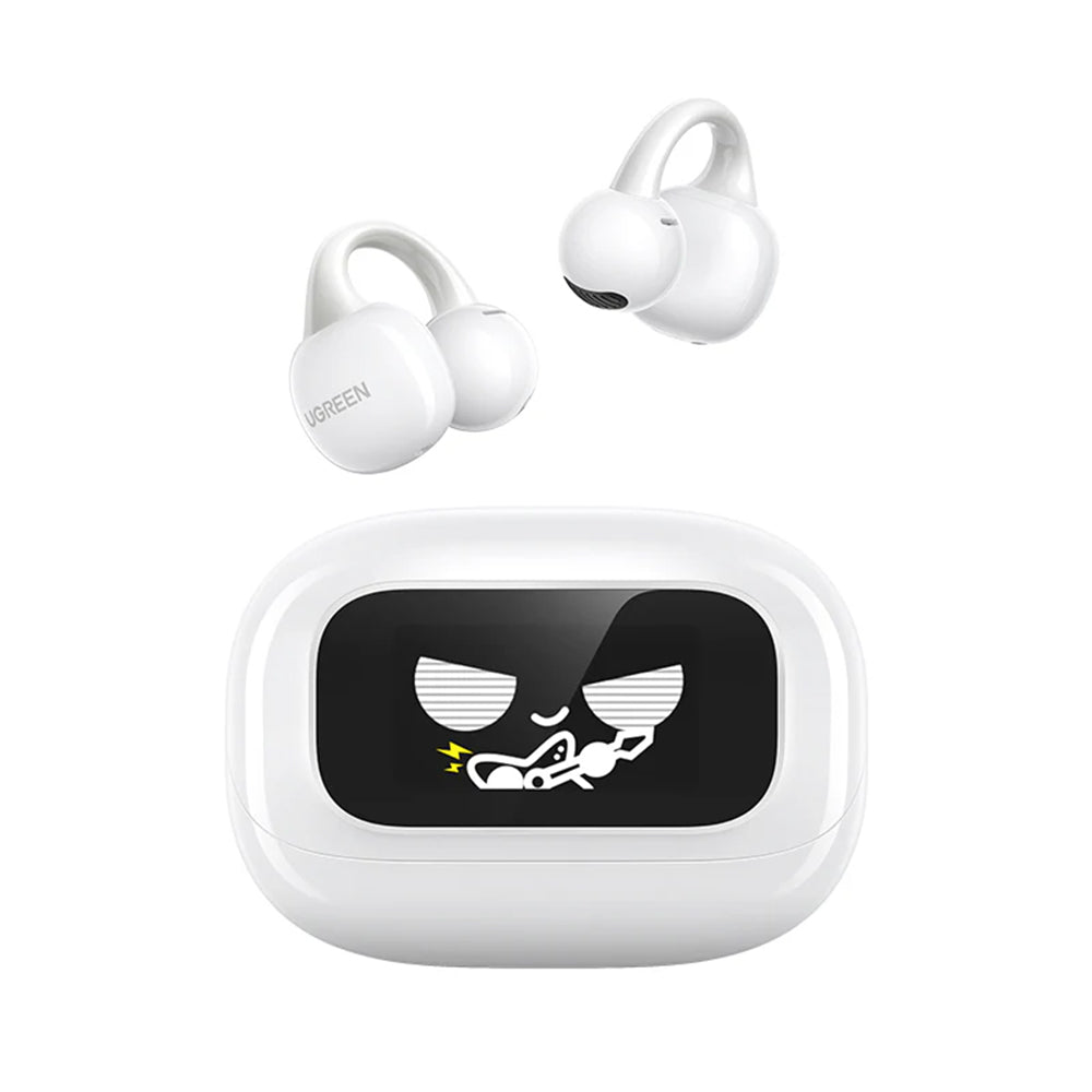 Handsfree Bluetooth UGREEN S6 ClipBuds Magic WS208, TWS, Biały