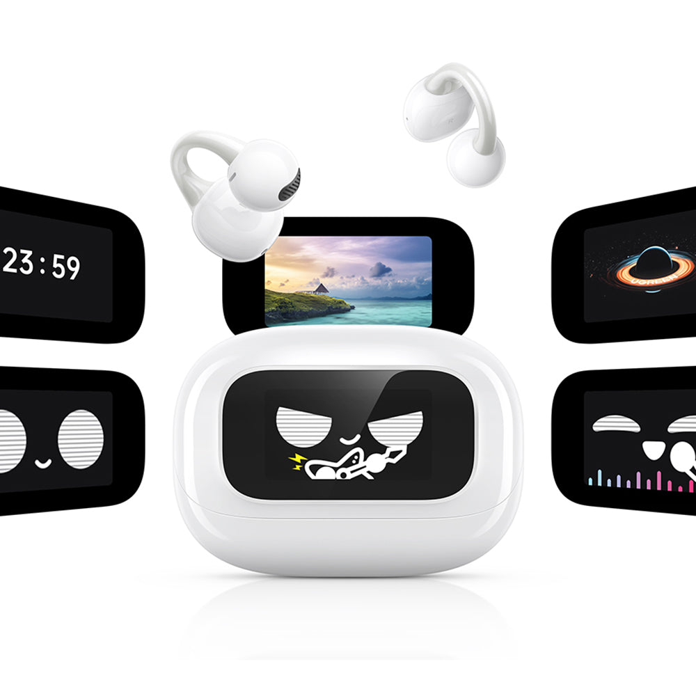Handsfree Bluetooth UGREEN S6 ClipBuds Magic WS208, TWS, Biały