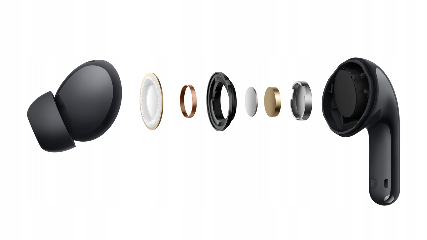 Handsfree Bluetooth Xiaomi Redmi Buds 8 Lite, TWS, ANC, MultiPoint, Czarny BHR08OMGL