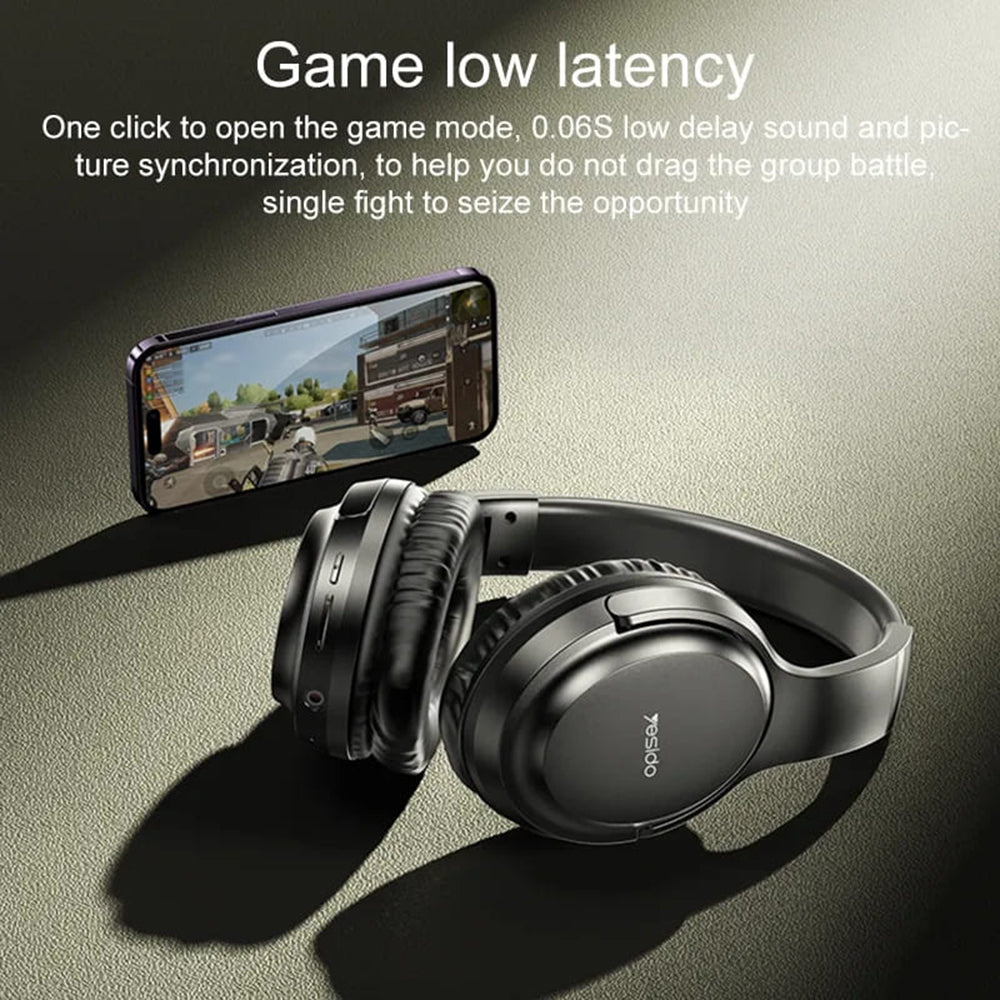 Handsfree Bluetooth Yesido EP04, A2DP, Czarny