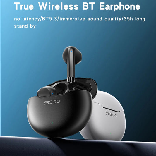 Handsfree Bluetooth Yesido TWS21, TWS, Biały