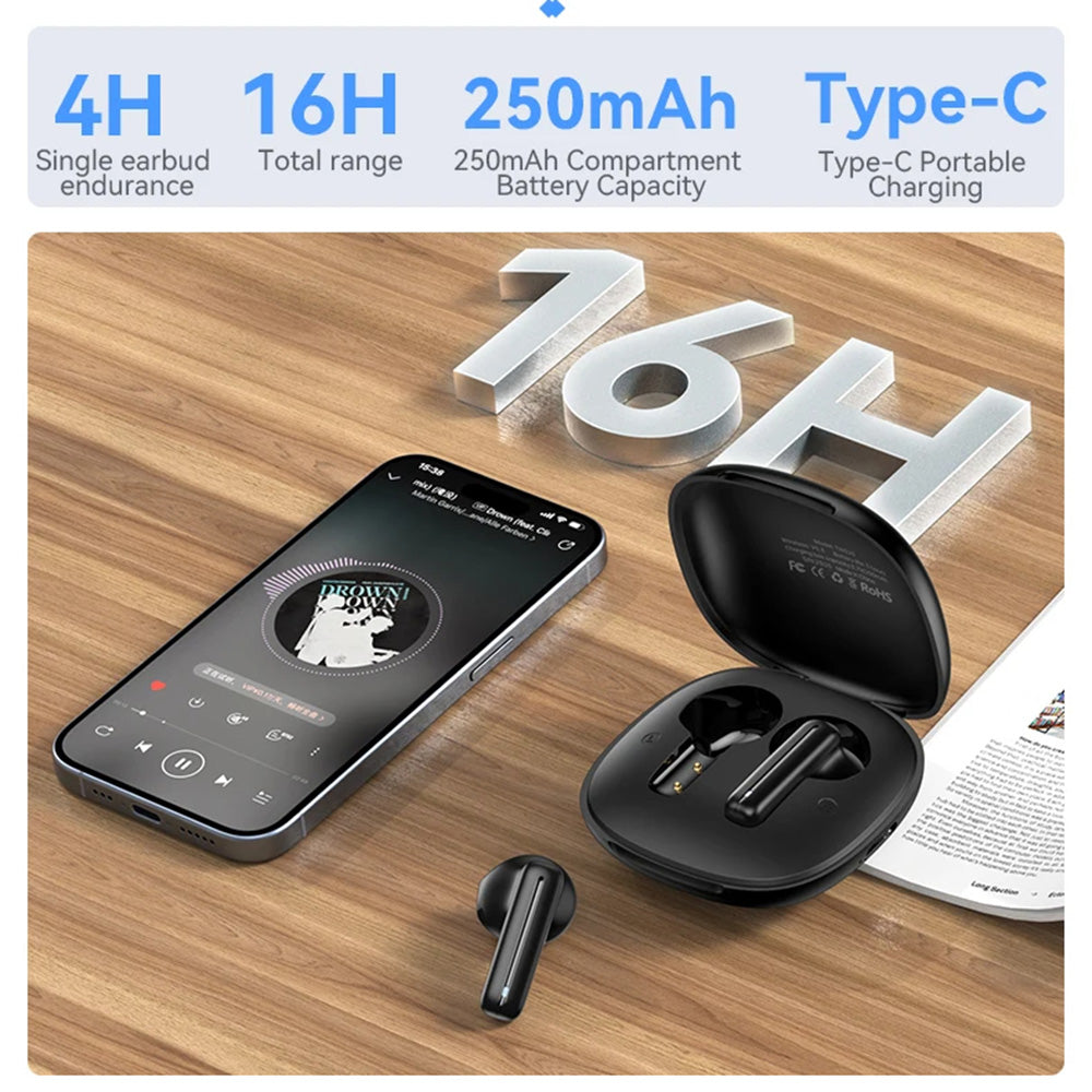 Handsfree Bluetooth Yesido TWS25, TWS, Czarny