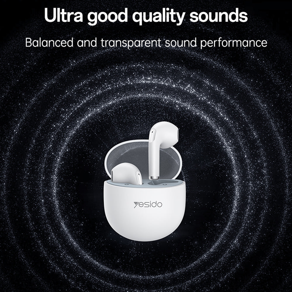 Handsfree Bluetooth Yesido TWS35, TWS, Biały