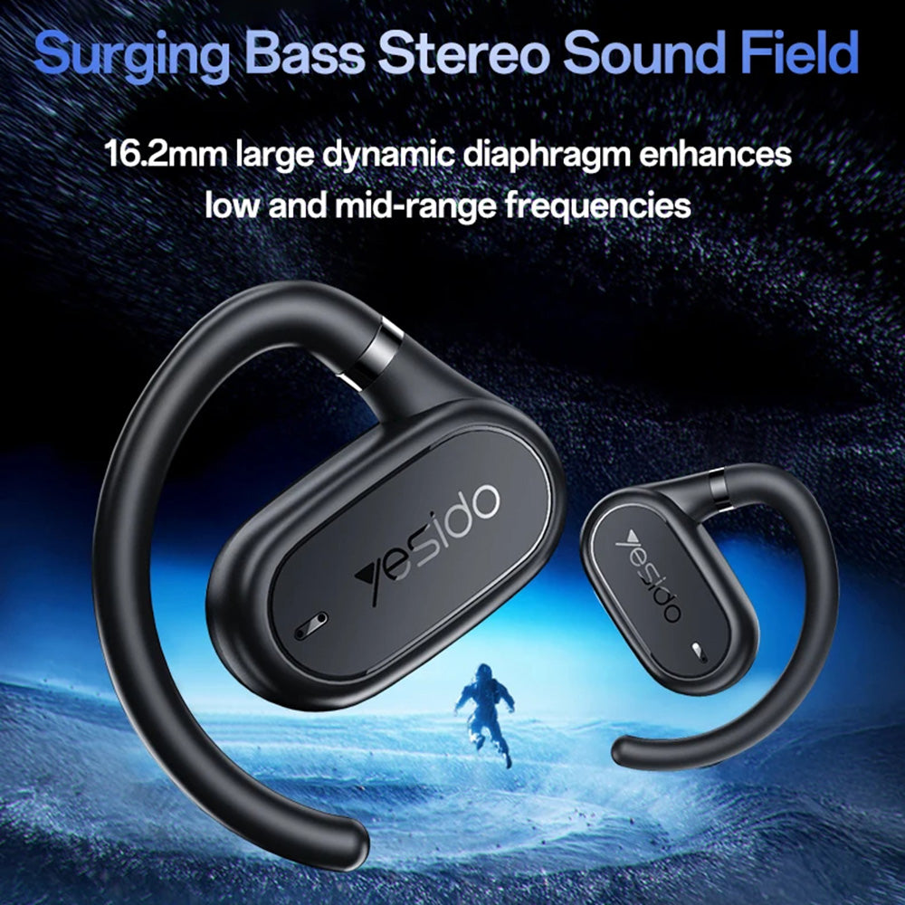 Handsfree Bluetooth Yesido YSP25, TWS, Czarny