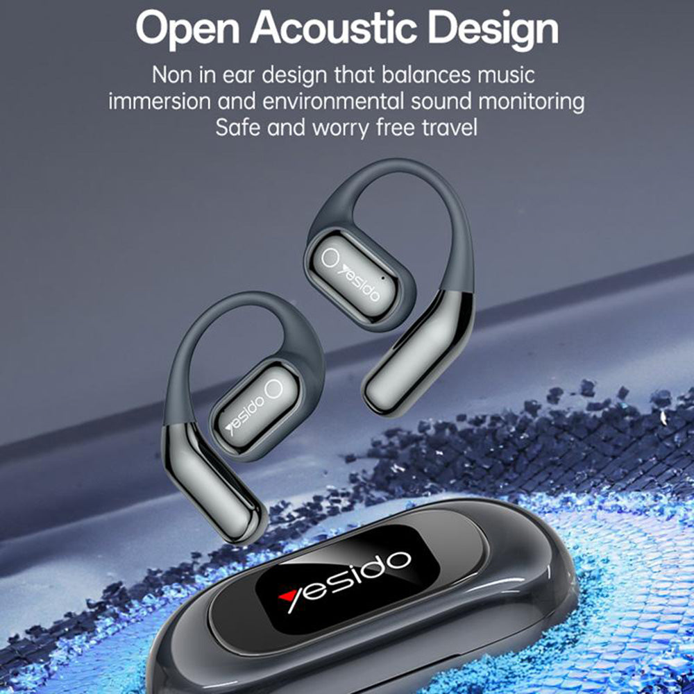 Handsfree Bluetooth Yesido YSP26, TWS, Czarny