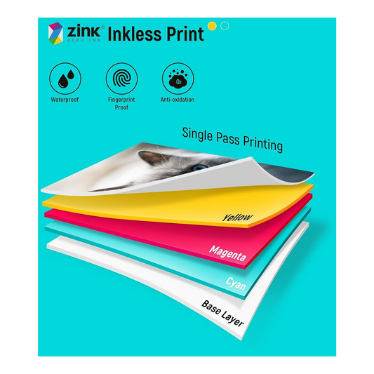Papier fotografic Liene do drukarki Pearl 2x3, zestaw 50 sztuk