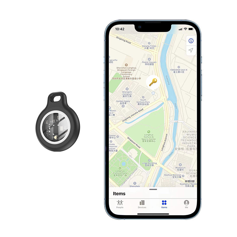 HOCO SmartTag E91 dla serii iOS, Czarny
