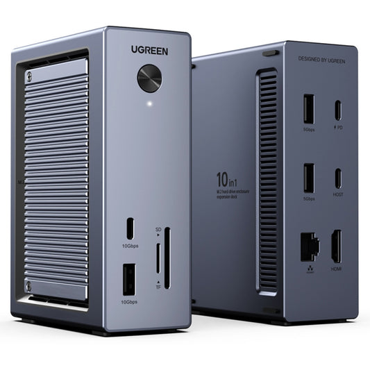 UGREEN CM923 (55735) Multifunctional Hub, 10in1, Grey