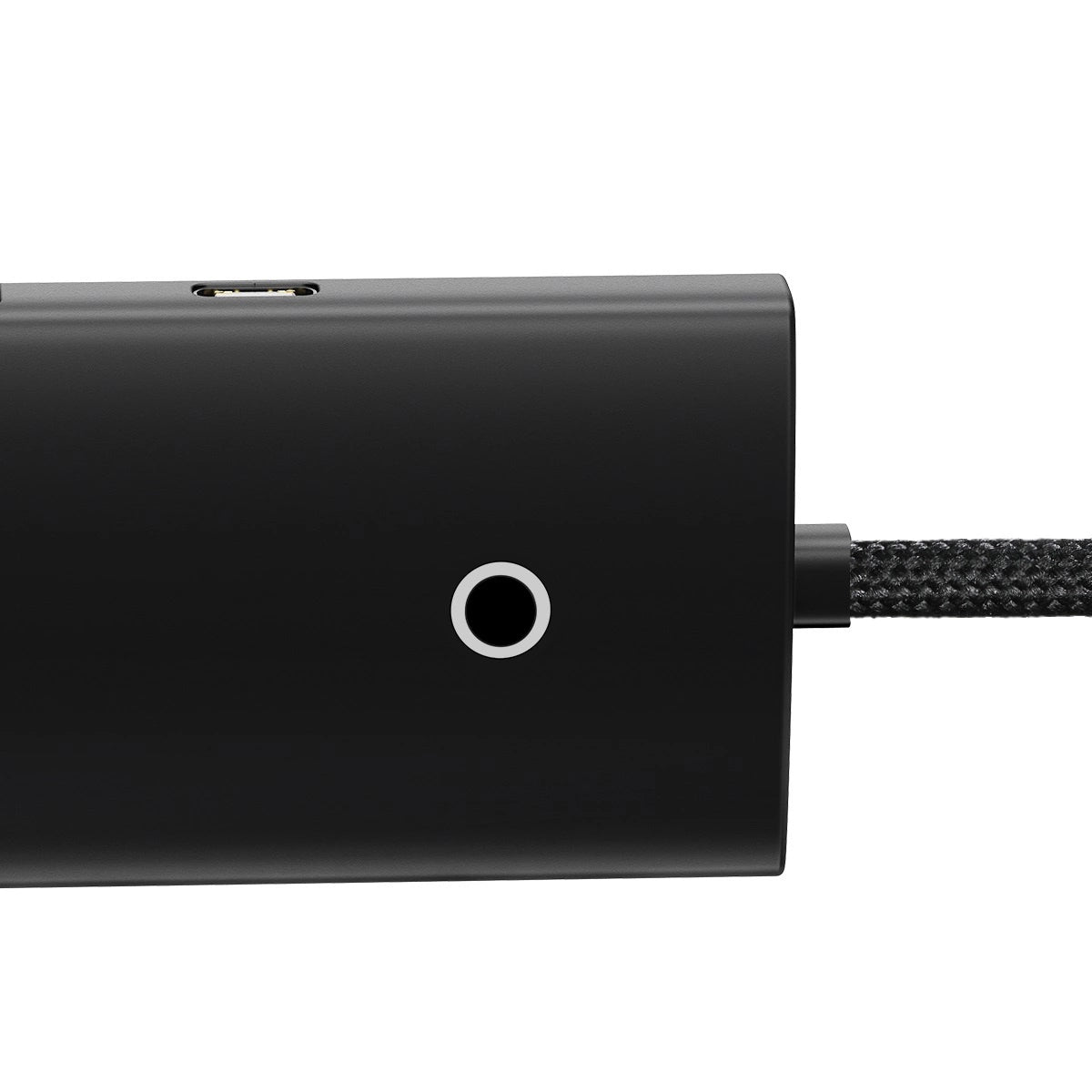 Hub USB Baseus Lite, 4 x USB-A 3.0 - 1 x USB-C, 2m, Czarny WKQX030201