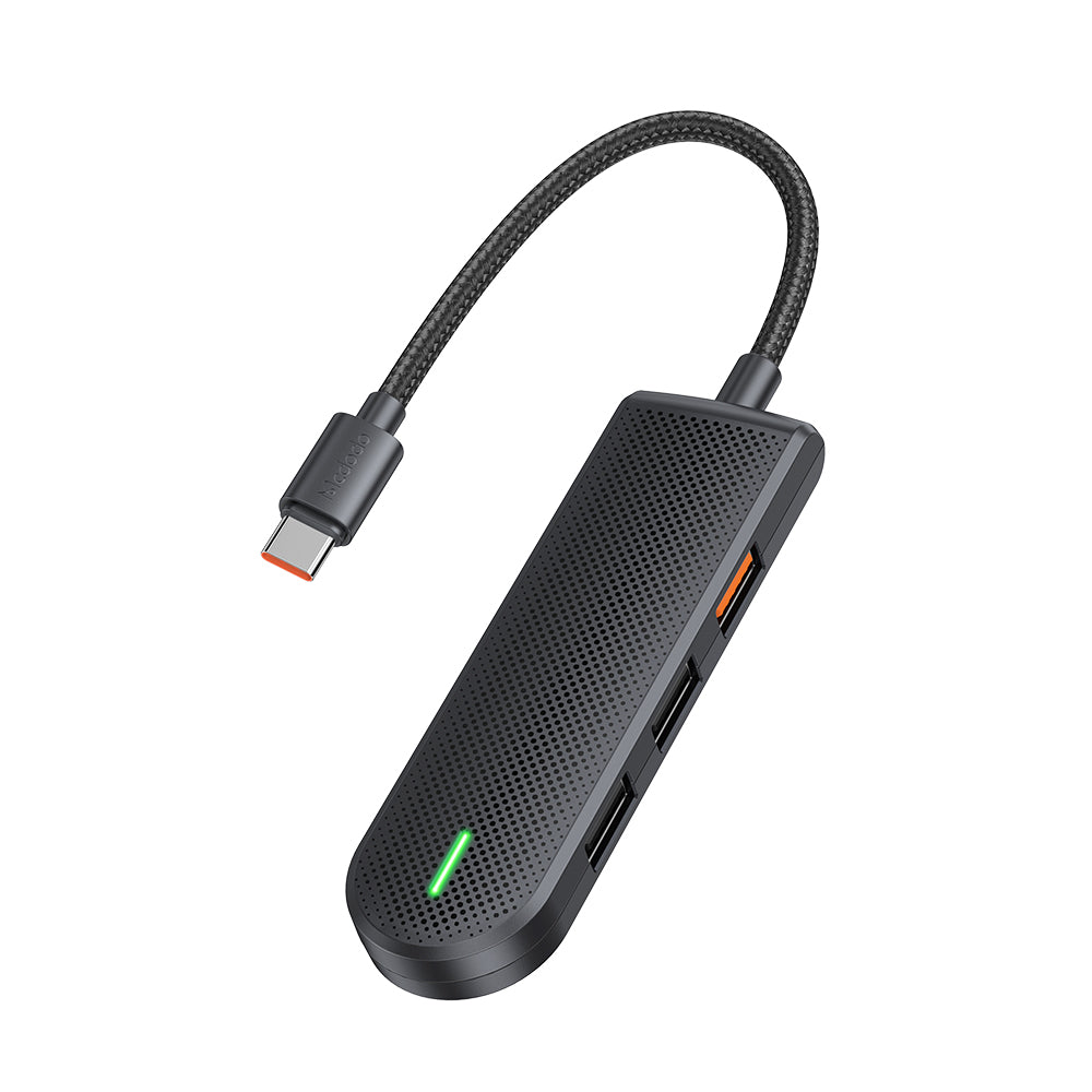 Hub USB-C McDodo HU-1430 Star, 5w1, Czarny