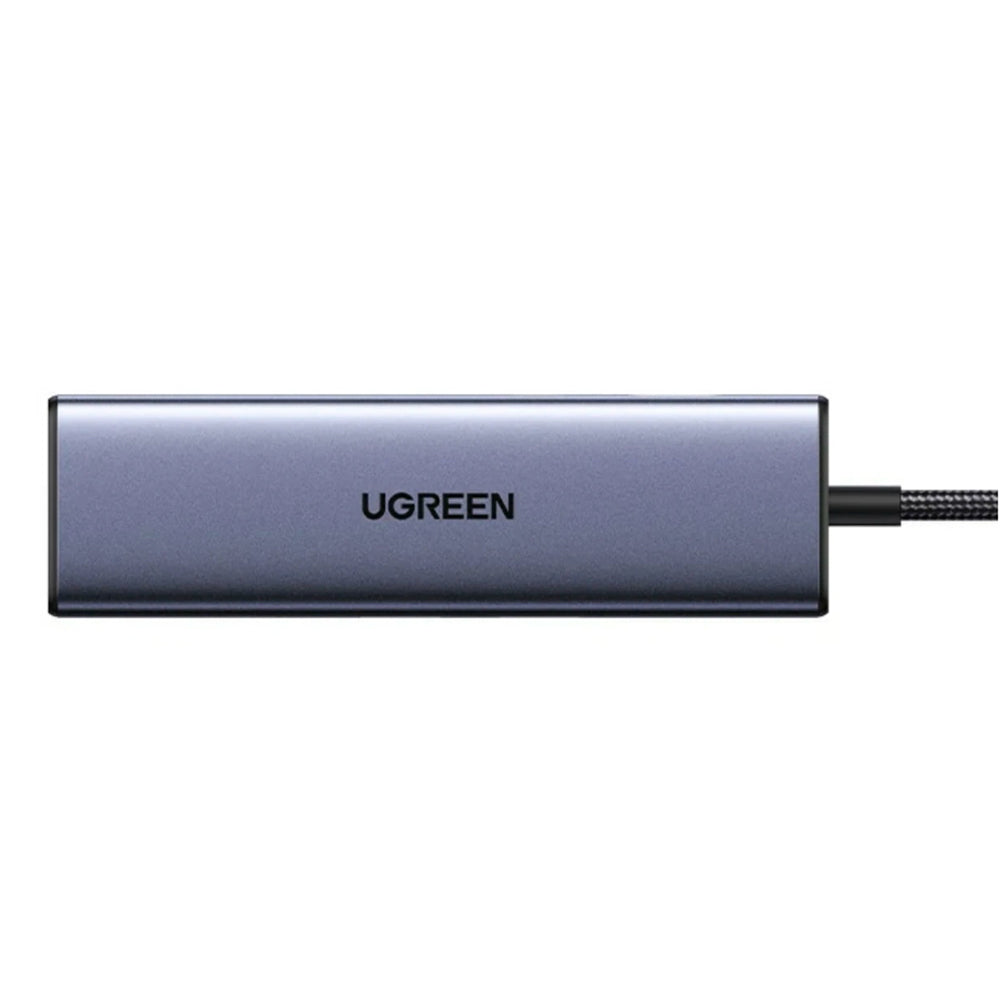 Hub USB-C UGREEN CM511 (75642), 6w1, Szary