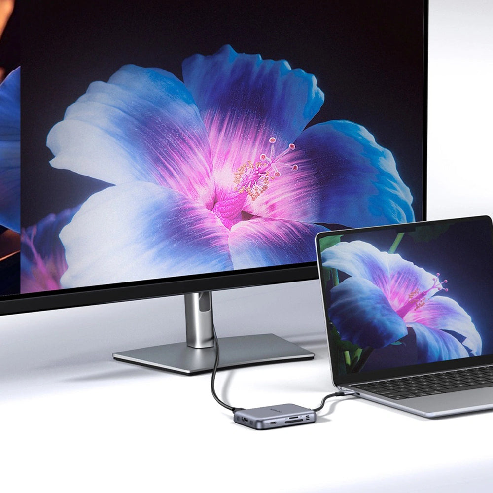 Hub USB-C UGREEN CM896 (65759), 7w1, Szary