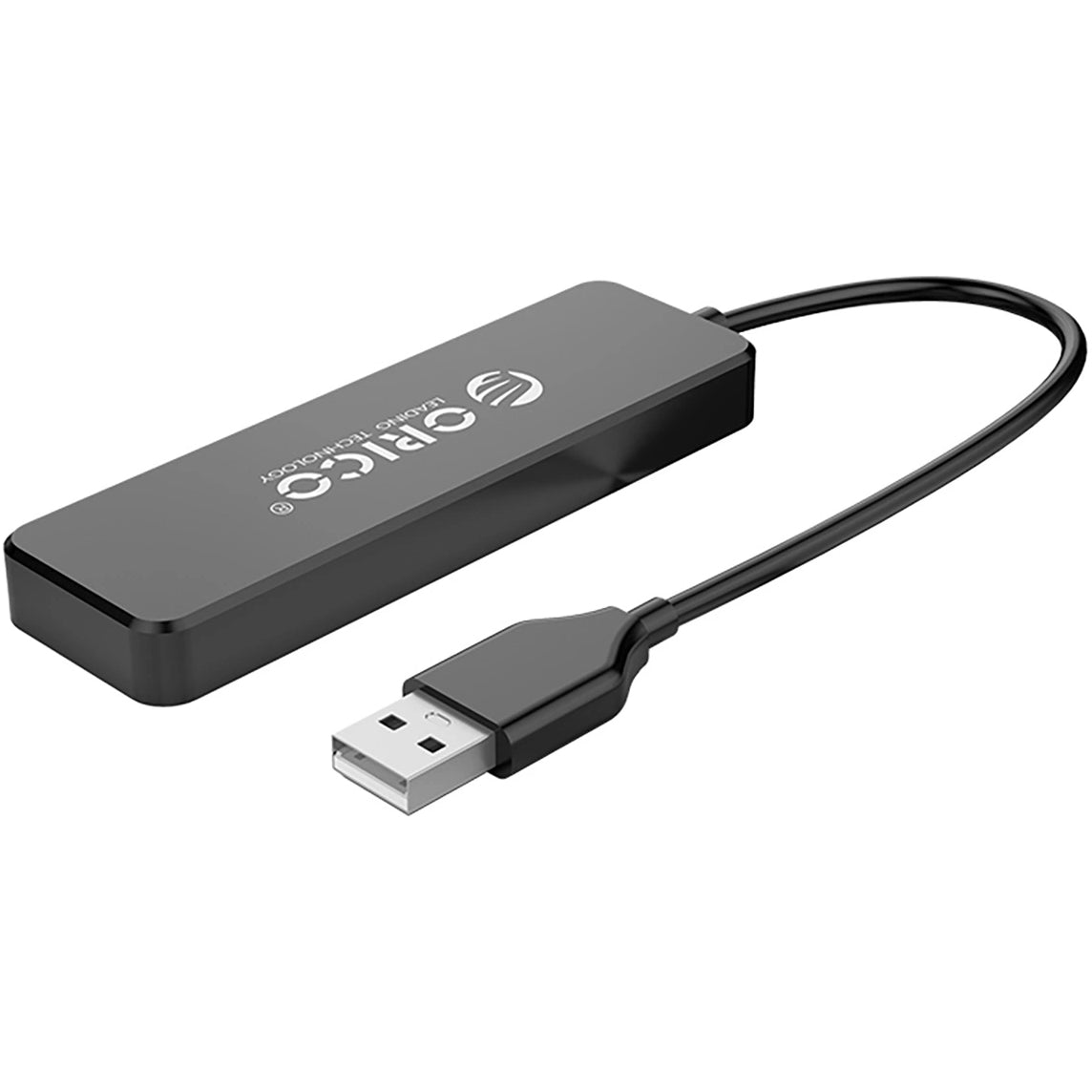 Hub USB Orico FL01, 4 x USB-A, Czarny