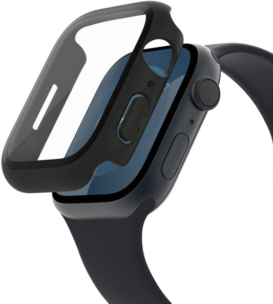 Etui Belkin ScreenForce TemperedCurve do Apple Watch 40mm / 41mm Series, czarne OVG003zzBK-REV