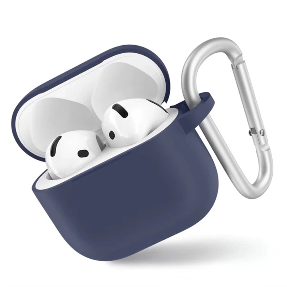 Etui Blueo Liquid do Apple AirPods 4, Granatowe